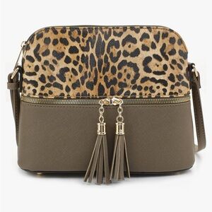 Cheetah print purse